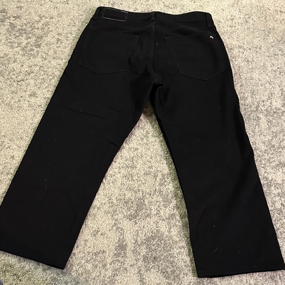 rag & bone Men's Dark Jeans. “Cropped” - Picture 5 of 6